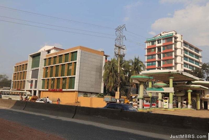 Tairunnessa Memorial Medical College campus